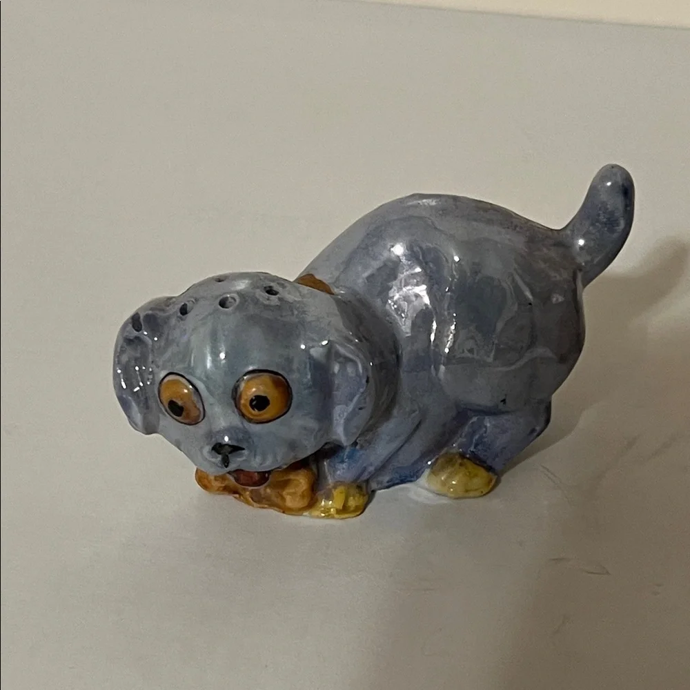 Vintage Mini Ceramic Animal Salt and Pepper Figurines